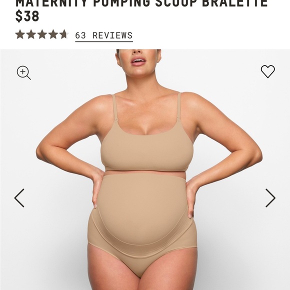 COPY - Maternity Pumping Scoop Bralette- LOT (4) SKIMS - Picture 5 of 6